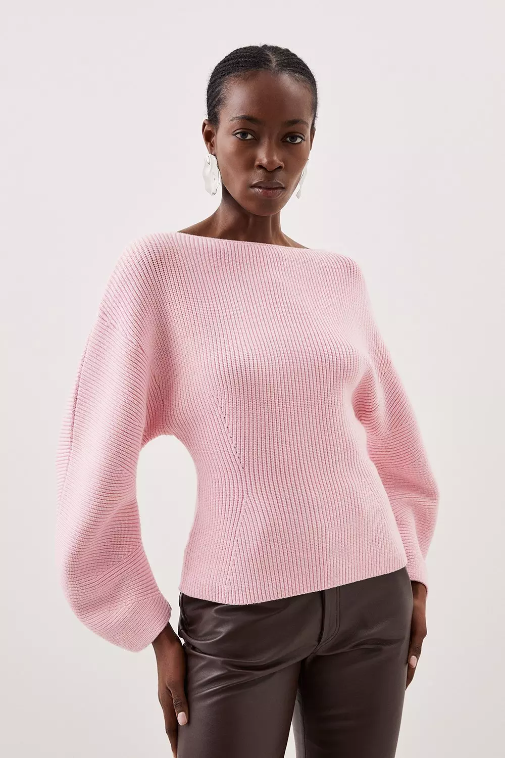 Pink shop knit jumper